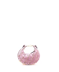 Pre-Owned Fendi Mini Fendigraphy Bag Zucca Jacquard Velvet