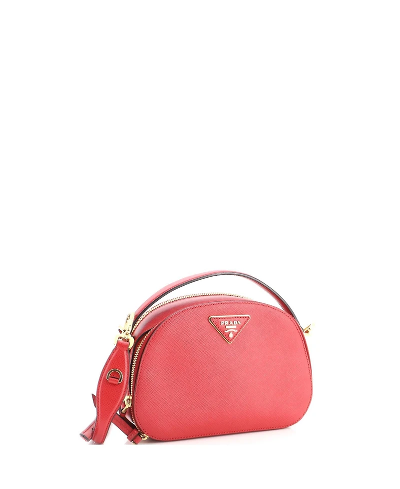 Pre-Owned Prada Small Odette Top Handle Bag Saffiano Leather