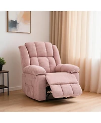 gaomon Oversized Manual Recliner Chair, 150degree(s) Ergonomic Wide Upholstered Leisure Chair for Living Room