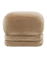 Dovetail Furniture, Montel Velvet Ottoman