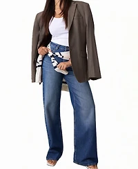 Guess Women's High-Rise Wide-Leg Jeans