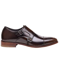 Johnston & Murphy Arrister Double Monk Square-Toe Dress Shoes