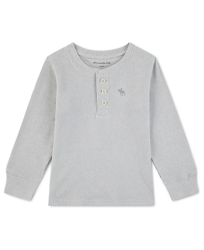 abercrombie kids Toddler Boys' 2T-5T Clean Waffle Knit Top