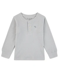 abercrombie kids Toddler Boys' 2T-5T Clean Waffle Knit Top