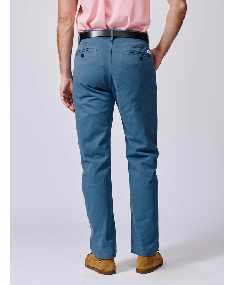 Aubin Men's Witham Slim-Fit Stretch Straight-Leg Chino Pants