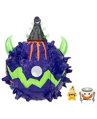 Super Mario Wonder Bowser Jr. Planet Glow-in-the-Dark Interactive Playset, Ages 3+