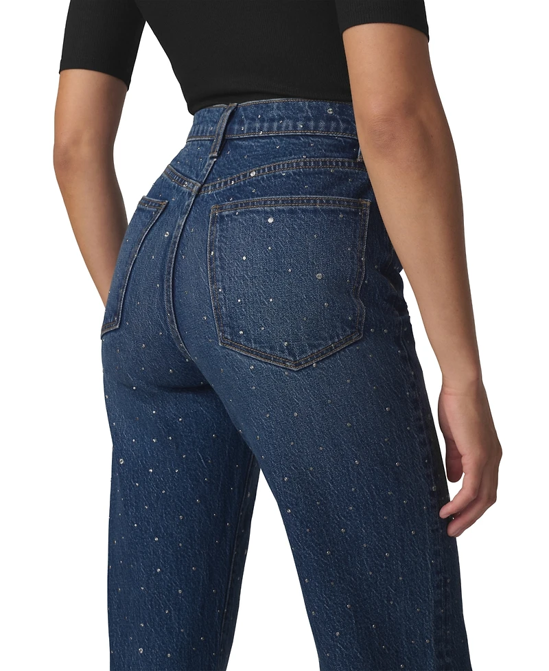 Joe's Jeans Women's Margot High-Waisted Straight-Leg Cropped