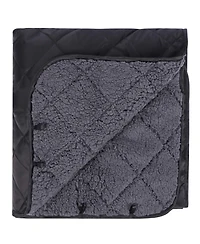 Piscifun Extra Large Sherpa Lined Camping Blanket Warm Windproof Water Resistant Machine Washable