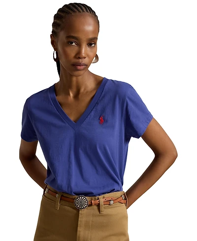 Polo Ralph Lauren Women's V-Neck Short-Sleeve T-Shirt