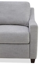 Lorrana 3-Seat Curved Arms Fabric Reversible Back Cushion Sofa, Macy's Exclusive