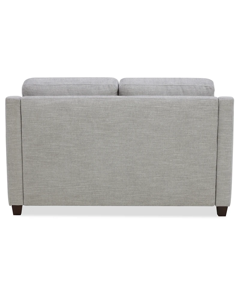 Lorrana 2-Seat Fabric Reversible Back Cushion Loveseat, Macy's Exclusive