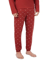 Lacoste Men's Crewneck Jersey Pajama, 2-Piece Set