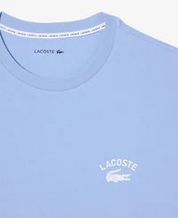 Lacoste Men's Crewneck Pajama, 2-Piece Set