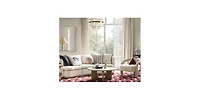 Z Gallerie Bande Crystal Glass Vase