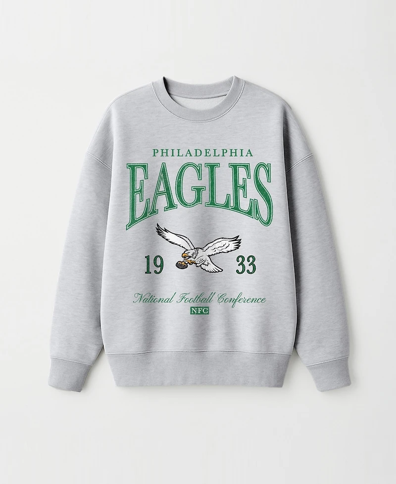 Gameday Couture Women's Philadelphia Eagles Instant Classic Oversized Dropped-Shoulder Sweatshirt