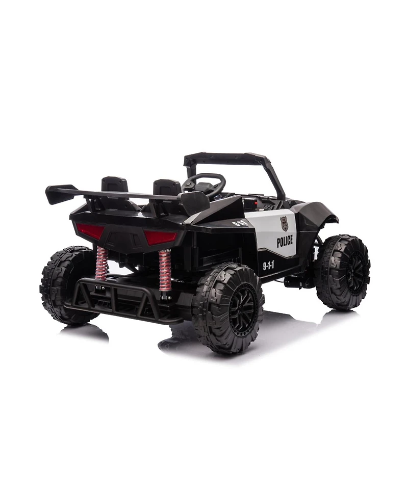 Yobtop 24V 2-Seater 4x4 Off-Road Ride-On Utv with Parent Remote Control, Ages 3+