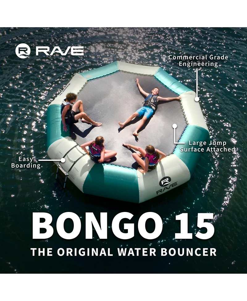 Rave Sports Bongo 15 Northwoods Water Bouncer