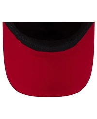 New Era Men's Scarlet San Francisco 49ers 2026 Sideline Apex 9FORTY Adjustable Trucker Hat