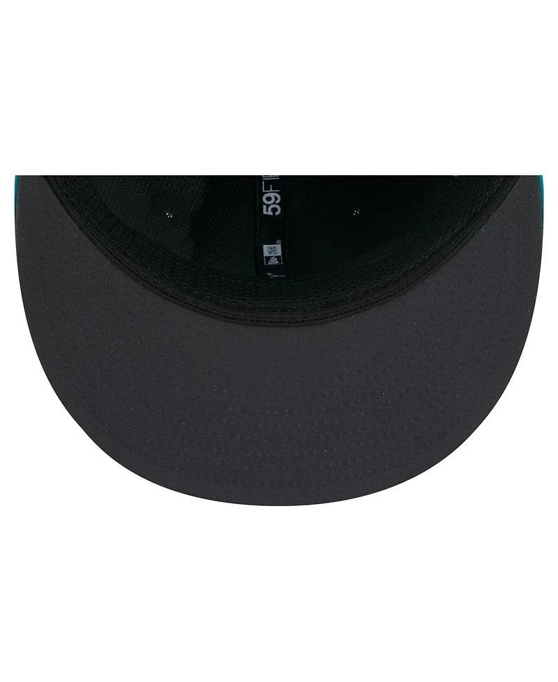 New Era Men's Teal Jacksonville Jaguars 2026 Sideline 59FIFTY Fitted Hat