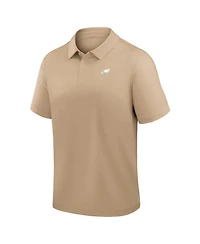 Fanatics Men's Tan Philadelphia Eagles Clutch Polo Shirt