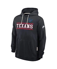 Nike Men's Navy Houston Texans Standard Issue ReplayAlternate Dri-fit Hoodie