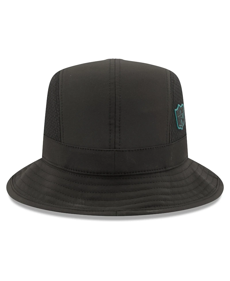 New Era Men's Black Philadelphia Eagles 2026 Sideline Bucket Hat