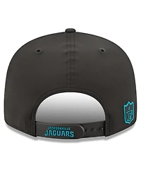 New Era Men's Black Jacksonville Jaguars 2026 Sideline 9FIFTY Snapback Hat