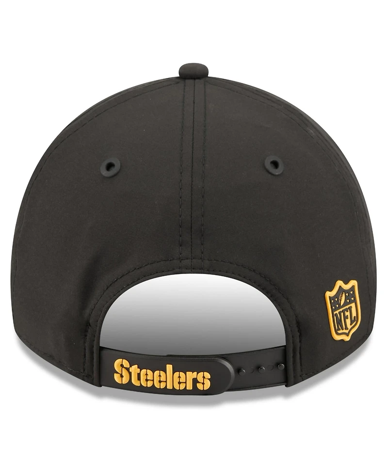 New Era Men's Black Pittsburgh Steelers 2026 Sideline Casual Classic Adjustable Hat
