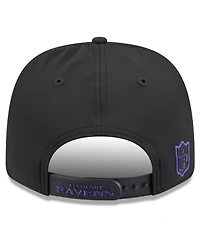 New Era Men's Black Baltimore Ravens 2026 Sideline 9SEVENTY Adjustable Hat