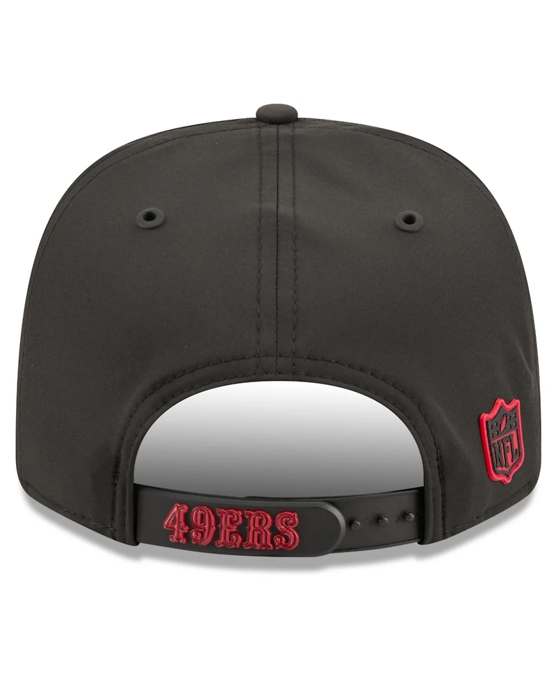 New Era Men's Black San Francisco 49ers 2026 Sideline 9SEVENTY Adjustable Hat