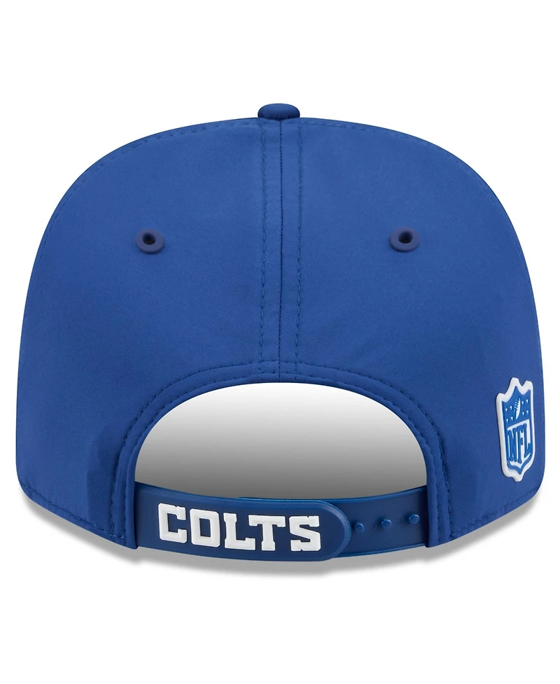 New Era Men's Royal Indianapolis Colts 2026 Sideline 9SEVENTY Adjustable Hat