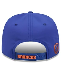 New Era Men's Royal Denver Broncos 2026 Sideline Throwback 9SEVENTY Adjustable Hat