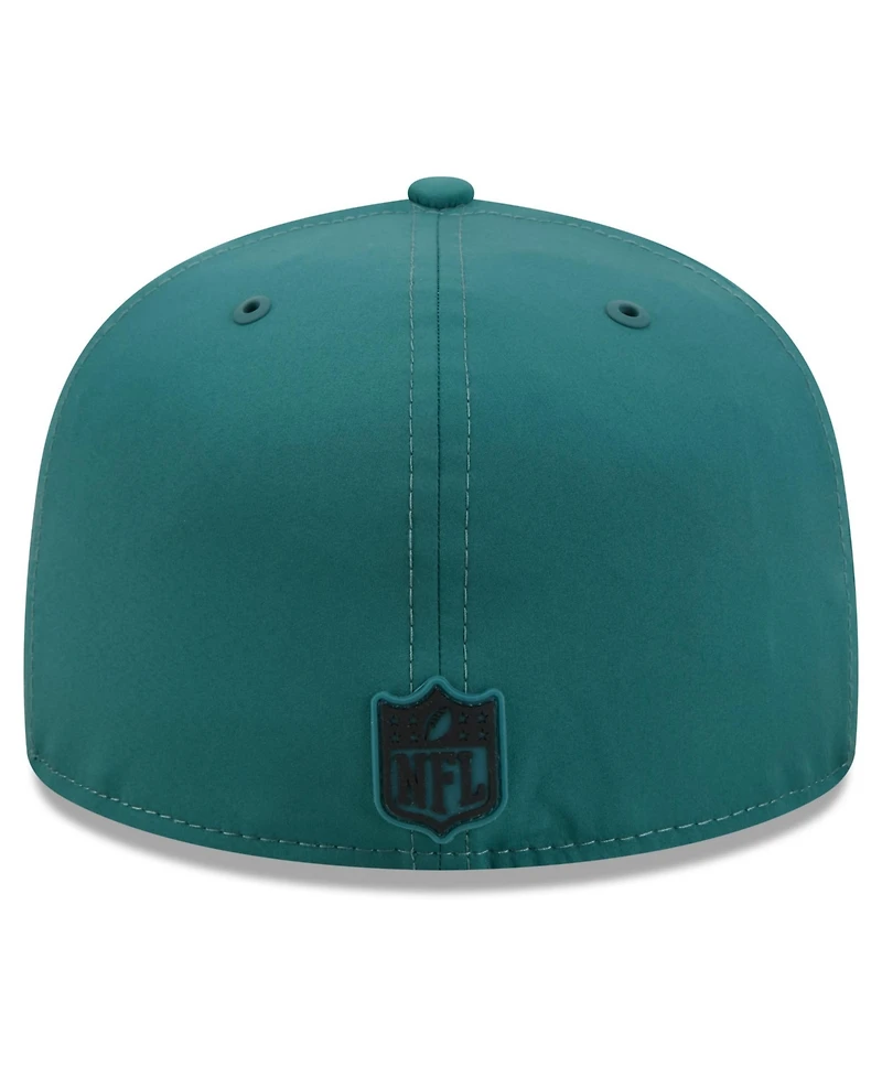 New Era Men's Midnight Green Philadelphia Eagles 2026 Sideline 59FIFTY Fitted Hat