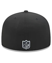 New Era Men's Black Las Vegas Raiders 2026 Sideline 59FIFTY Fitted Hat
