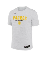 Nike Men's White San Diego Padres Authentic Collection Velocity Dri-fit T-Shirt