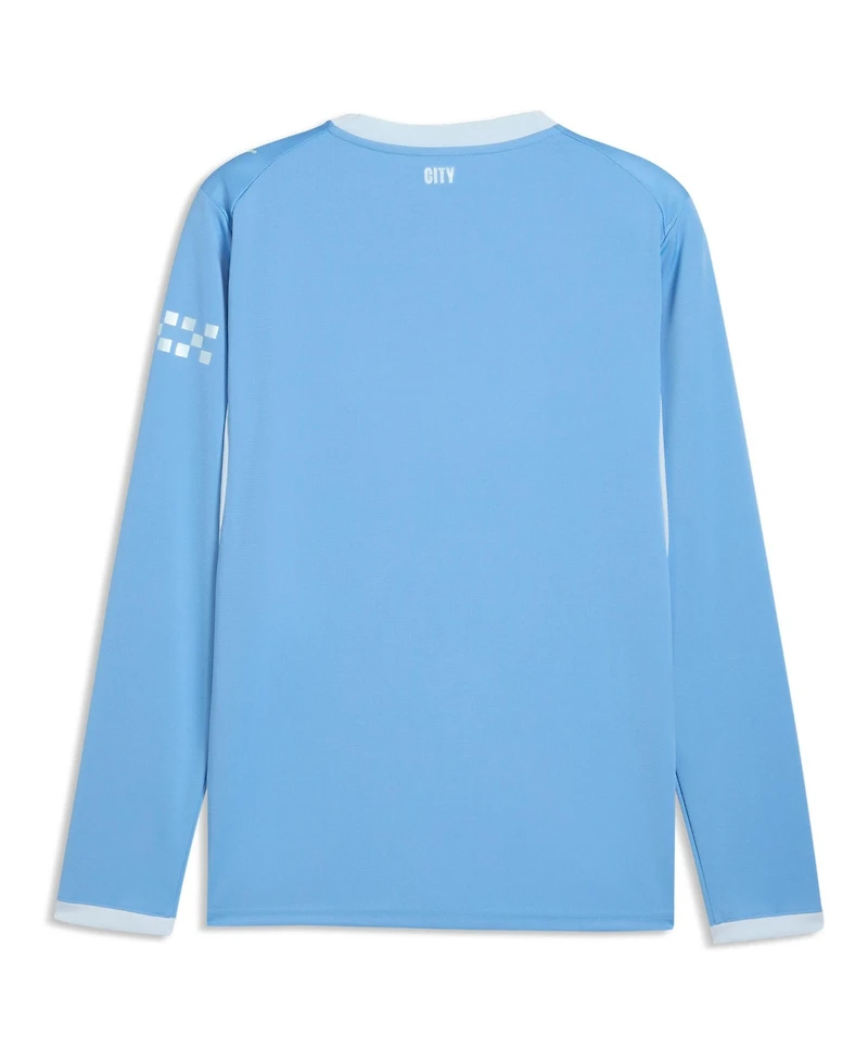 Puma Men's Light Blue Manchester City 2026/27 Home ReplicaLong sleeves Jersey