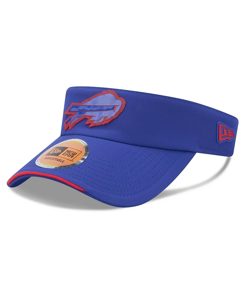 New Era Men's Royal Buffalo Bills 2026 Sideline Adjustable Visor Hat
