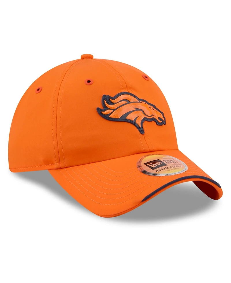 New Era Men's Orange Denver Broncos 2026 Sideline Casual Classic Adjustable Hat