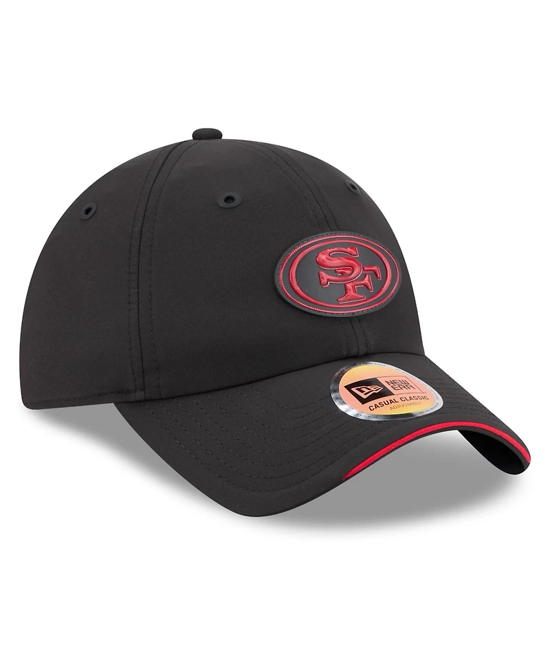 New Era Men's Black San Francisco 49ers 2026 Sideline Casual Classic Adjustable Hat