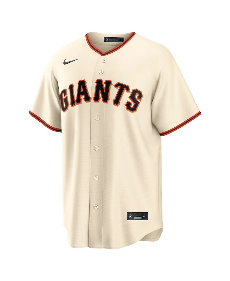 Nike Men's Bryce Eldridge Cream San Francisco Giants Home Replica Jersey