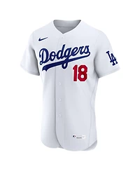 Nike Men's Yoshinobu Yamamoto White Los Angeles Dodgers Home Authentic Jersey