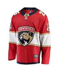 Fanatics Men's Jacob Markstrom Red Florida Panthers Home Breakaway Jersey