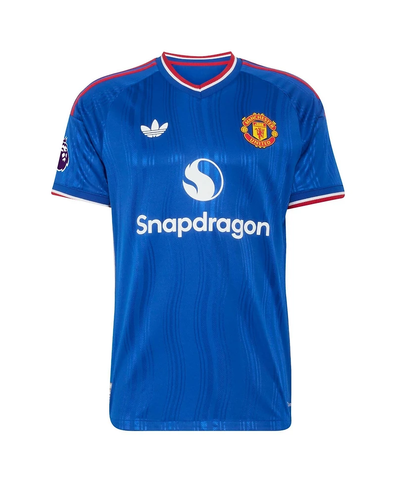 Adidas Men's Royal Manchester United 2026/27 Away On-Field Authentic Patch Jersey