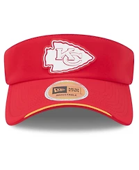 New Era Men's Red Kansas City Chiefs 2026 Sideline Adjustable Visor Hat