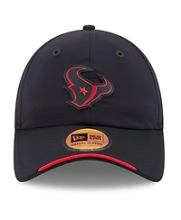 New Era Men's Navy Houston Texans 2026 Sideline Casual Classic Adjustable Hat