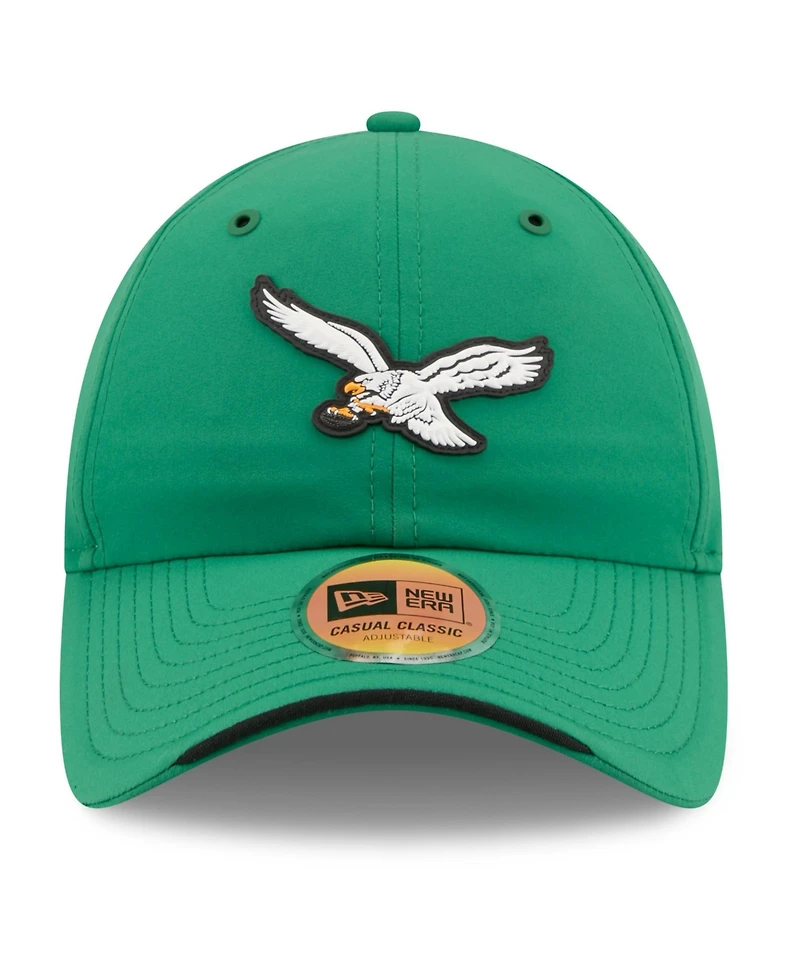 New Era Men's Kelly Green Philadelphia Eagles 2026 Sideline Casual Classic Adjustable Hat