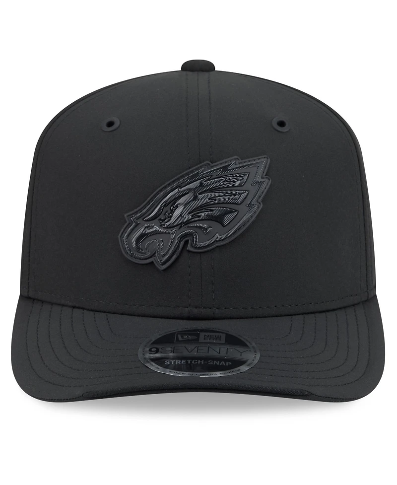 New Era Men's Black Philadelphia Eagles 2026 Sideline 9SEVENTY Adjustable Hat