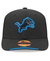New Era Men's Black Detroit Lions 2026 Sideline 9SEVENTY Adjustable Hat