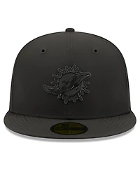 New Era Men's Black Miami Dolphins 2026 Sideline 59FIFTY Fitted Hat