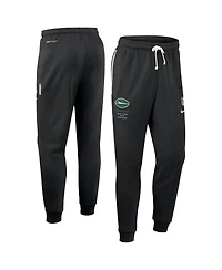 Nike Men's Black New York Jets Sideline Standard Issue Touchback Kick Dri-fit Taper Pants